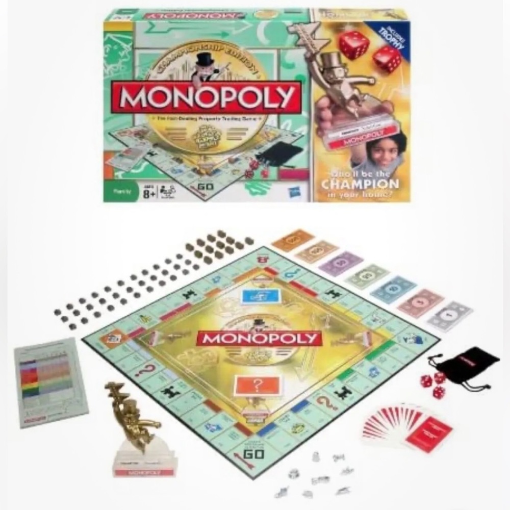 Monopoly Championship Edition New Sealed Board Game